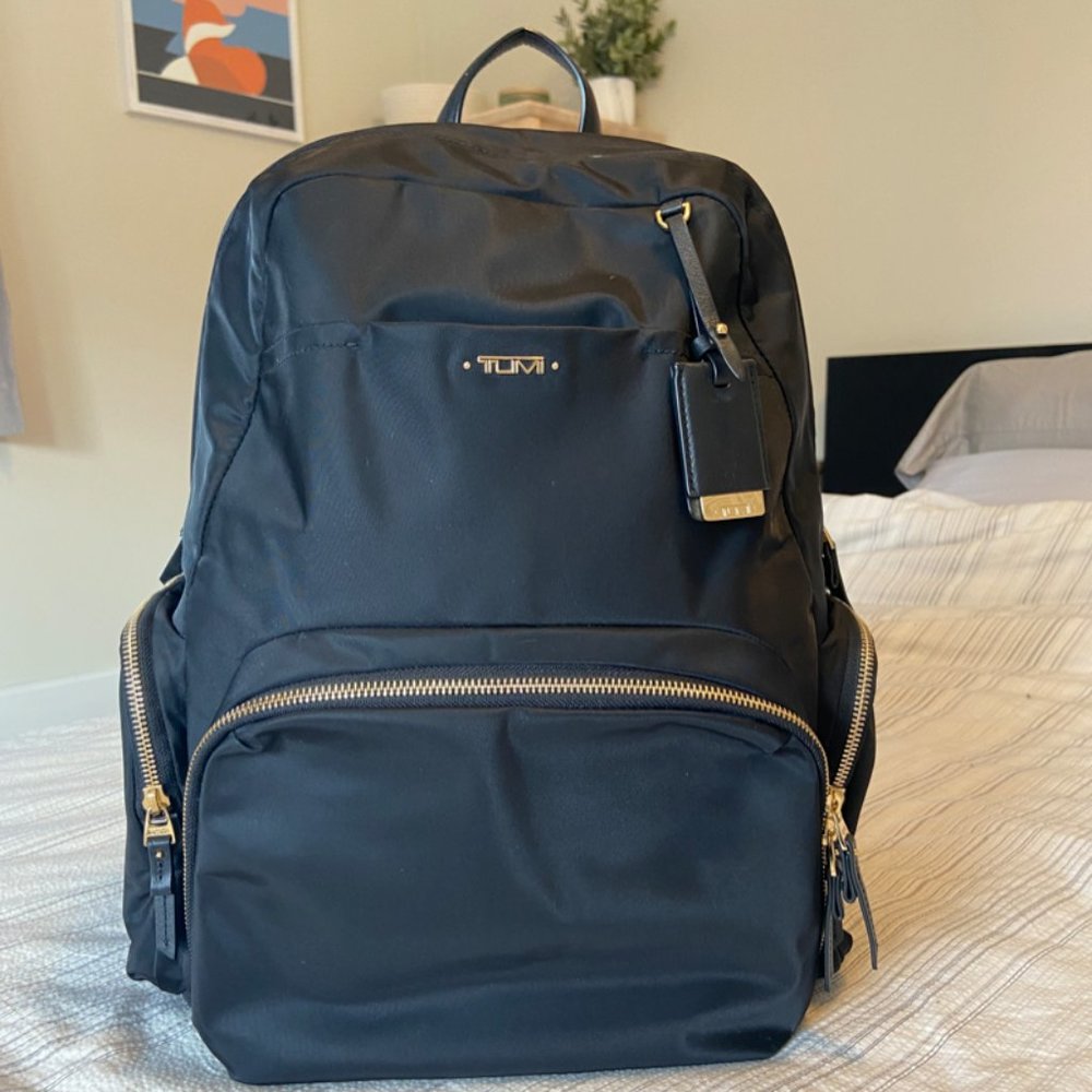 TUMI Black Backpack